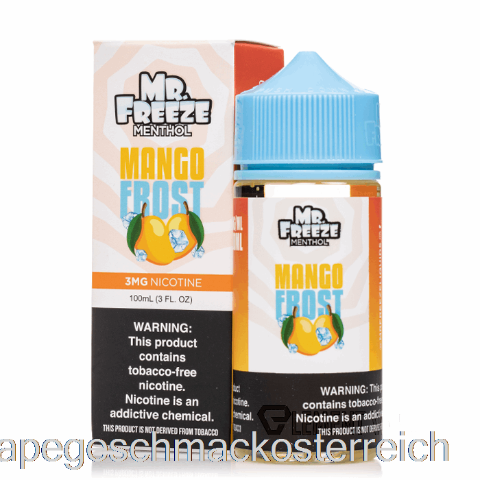 Mango Frost - Mr Freeze - 100 Ml 6 Mg Vape-Geschmack